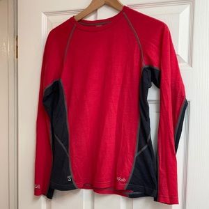 Rab merino cocona Meco 120 LS baselayer top
